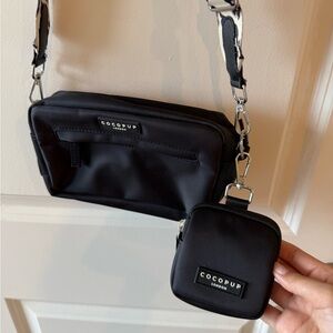 Black Crossbody Bag Set